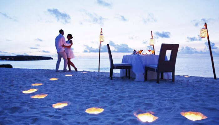  Maldives﻿ romantic places