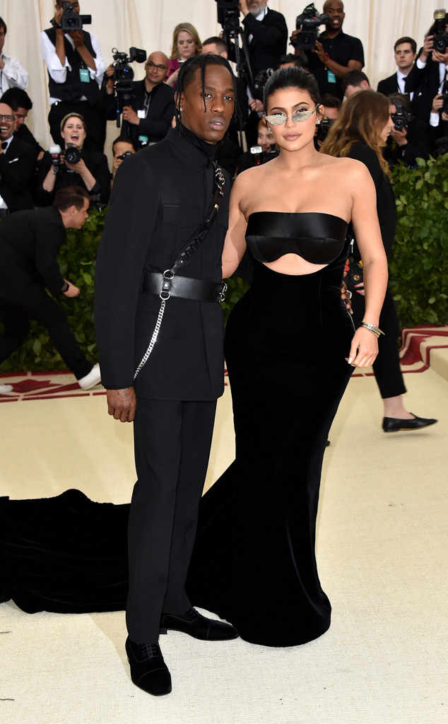 Kylie Jenner And Travis Scott On Their First Parents Date At MET 2018 Gala Hollywoodgossip