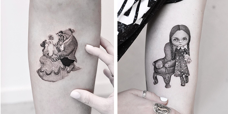 Edith Ben Gida tattoo pics images photos