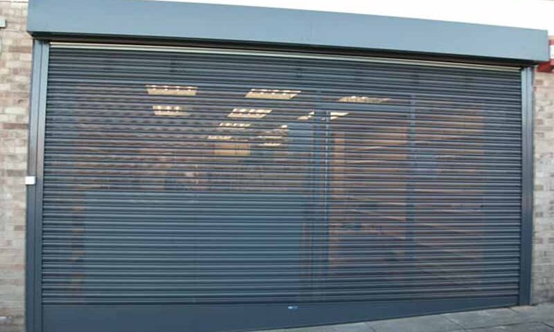 Perforated Roller Shutter London